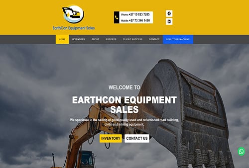 EarthCon Equipment Sales